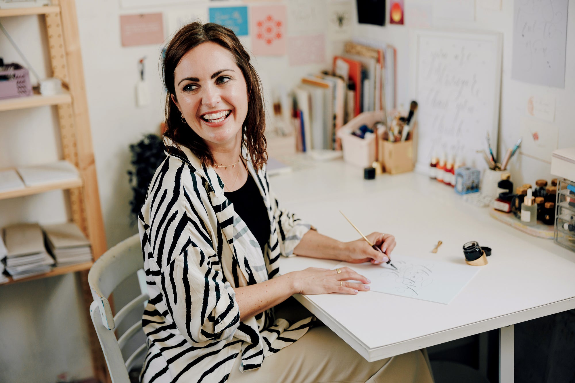 Artist feature - Kirstie, Ink & Flow Studio