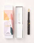 Studio Pocket Fountain Pen Black & Gold