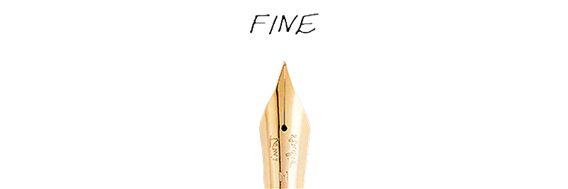 The Studio Pocket Fountain Pen 2.0 | Nib type | Fine (Gold)