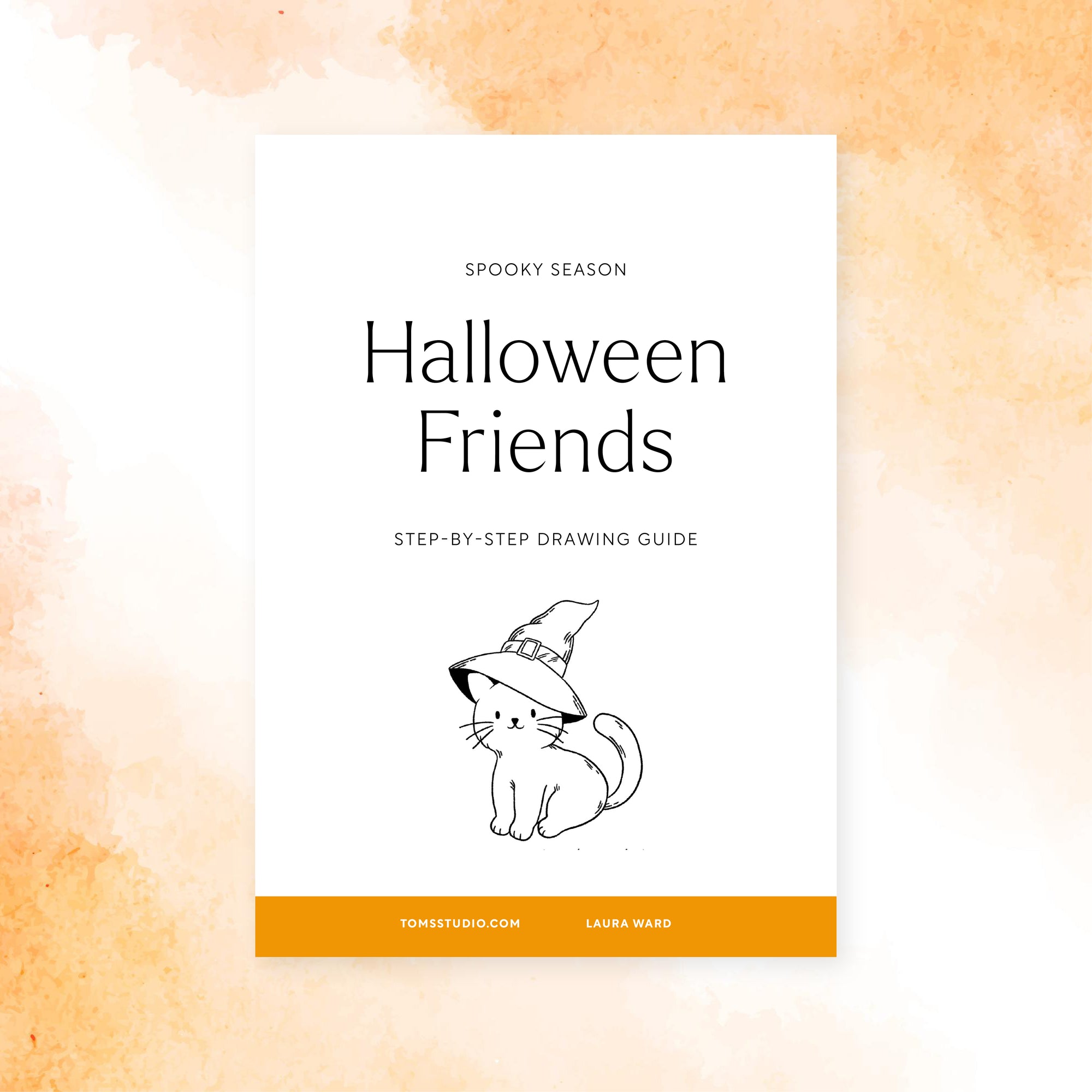 Free Download: Halloween Friends Drawing Guide