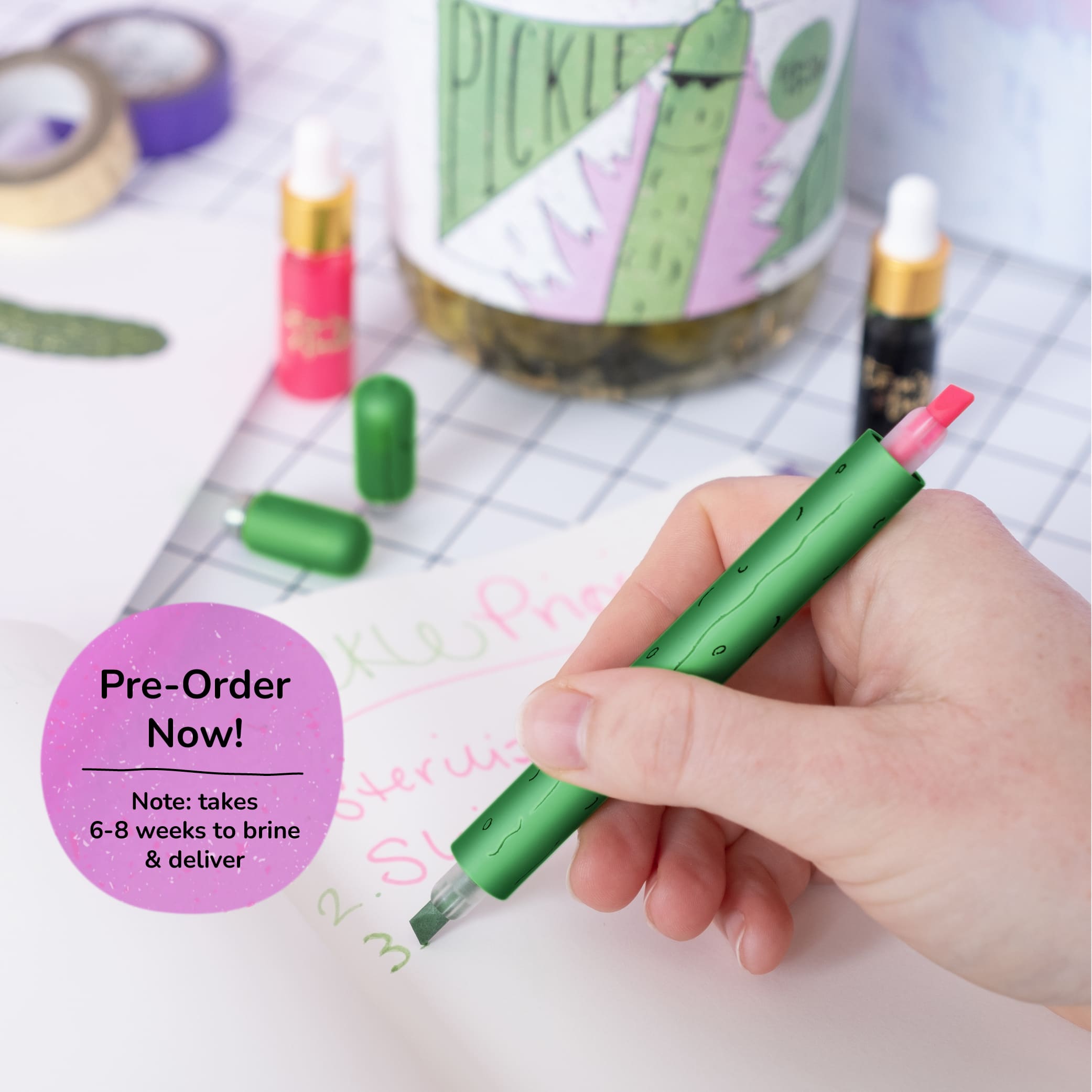 Pickle Pen Special Edition | Refillable Ori Marker by Tom's Studio