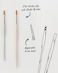 The Everyday Watercolour Paintbrush Set