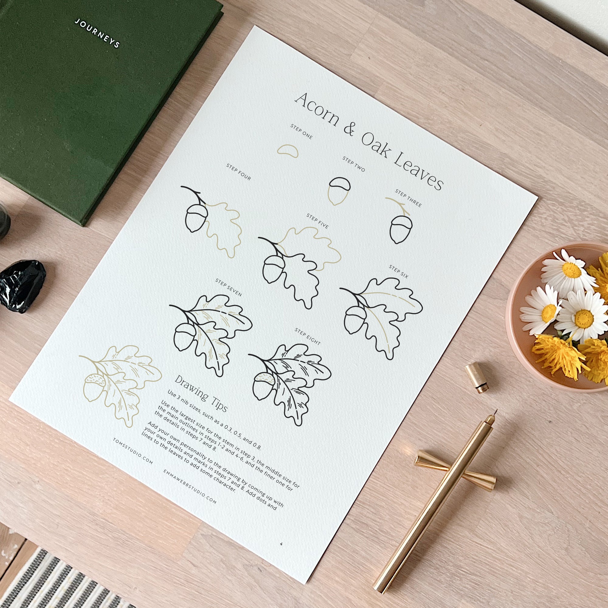 Drawing Guide: British Countryside