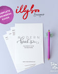 Illy Boo x Tom's Studio - Brush Lettering Guide