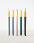 Tom's Studio Mechanical Pencil in (left to right) Sage, Lilac, Blush, Ivy and Black