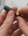 Video demonstrating the Poise Pencil Grip Extender (shown in Black)
