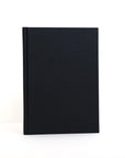 Semikolon A5 notebook in Black with premium linen bound cover.