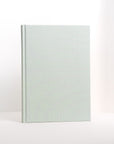 Semikolon A5 notebook in Moss green with premium linen bound cover.