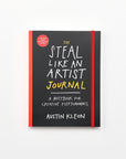 Cover of The Steal Like an Artist Journal by Austin Kleon – a playful creative notebook, shown on a white background.