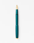 The Studio Fountain Pen in Ivy with Medium Gold nib