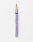 The Studio Fountain Pen in Lilac with Medium Gold nib