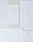 All available variants of the free Studio Pad page guide download – including lined, grid, dotted, to-do list and weekly planner