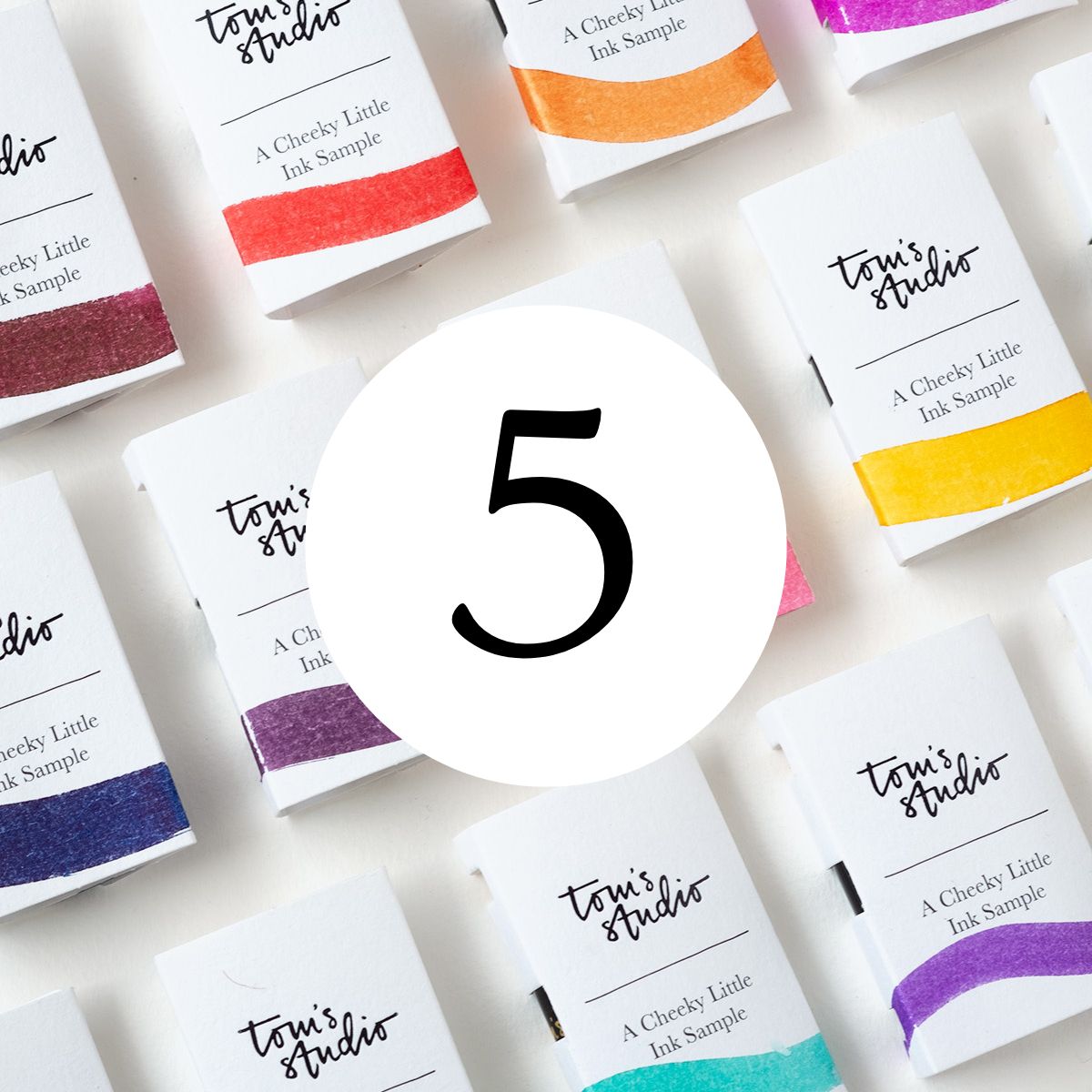 Pick 'n' Mix – buy 5 mini fountain pen inks