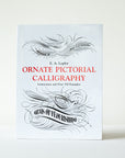 Ornate Pictorial Calligraphy by E. A. Lupfer - book cover