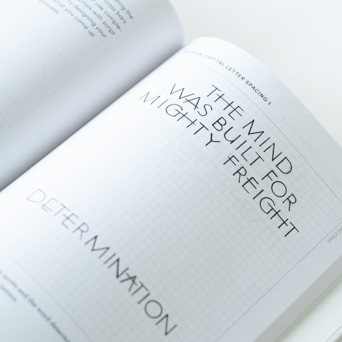 The Lost Art of Handwriting by Brenna Jordan - book internals sample.