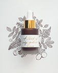 Walnut - Calligraphy Ink in bottle with illustration in ink