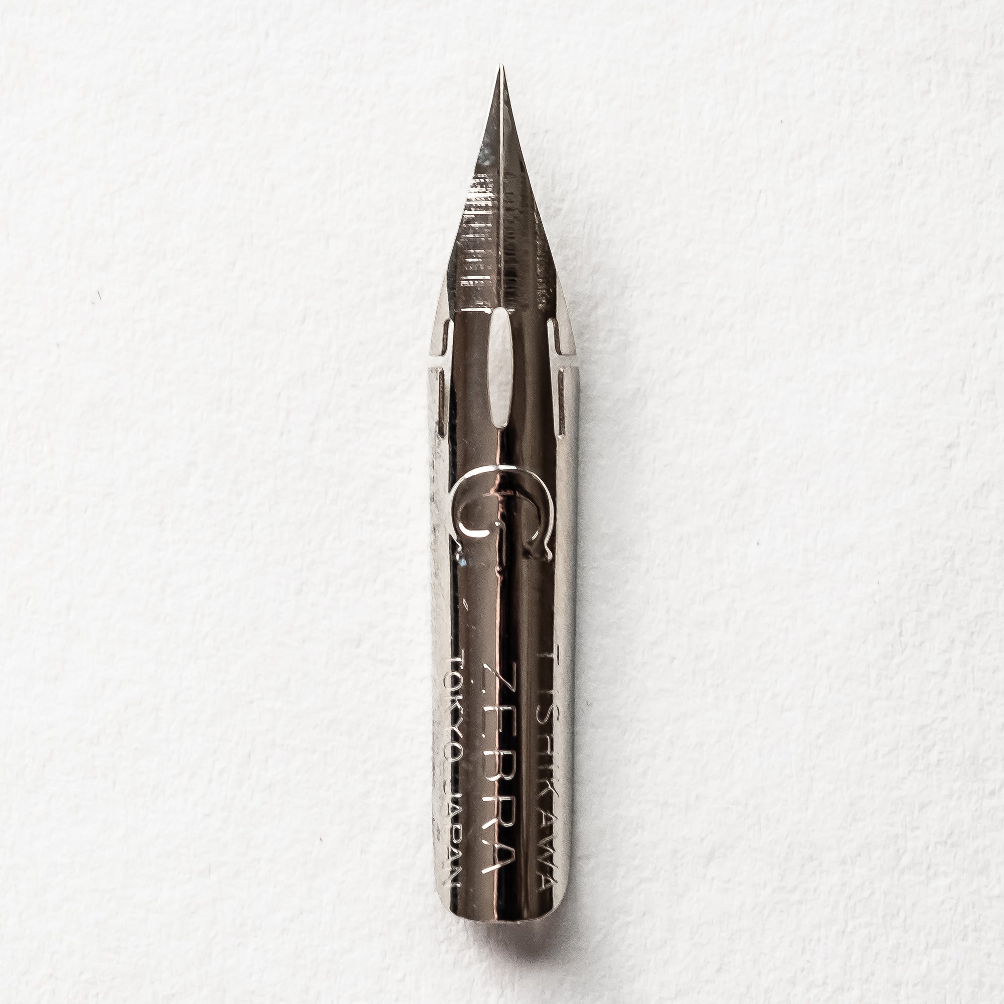 Zebra G calligraphy nib - chrome