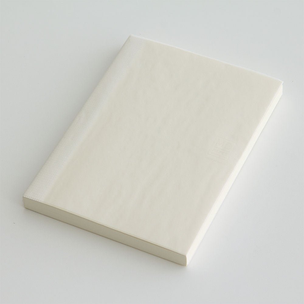 The A4 MD Notebook or Sketchbook pictured flat on a table top