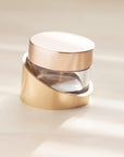 Tilt Solid Brass Ink Pot Holder with rose gold lidded acrylic ink pot