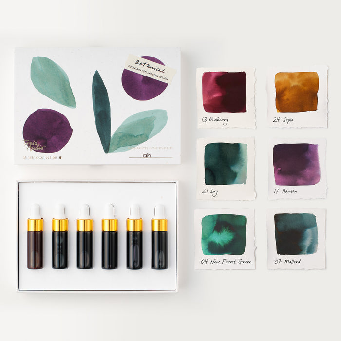Botanical Mini Ink Collection