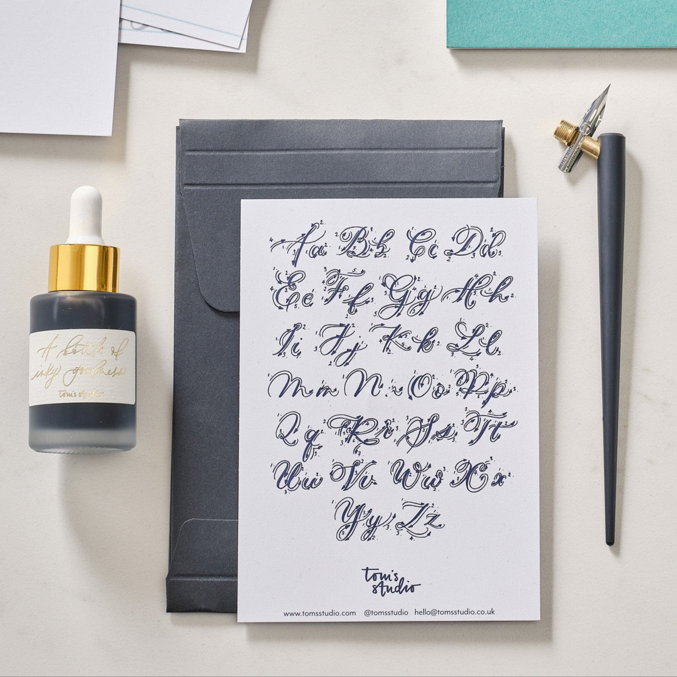 Tom In Calligraphy Beginners Modern Calligraphy Kit – Tom's Studio