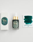 Forest Green Calligraphy Ink