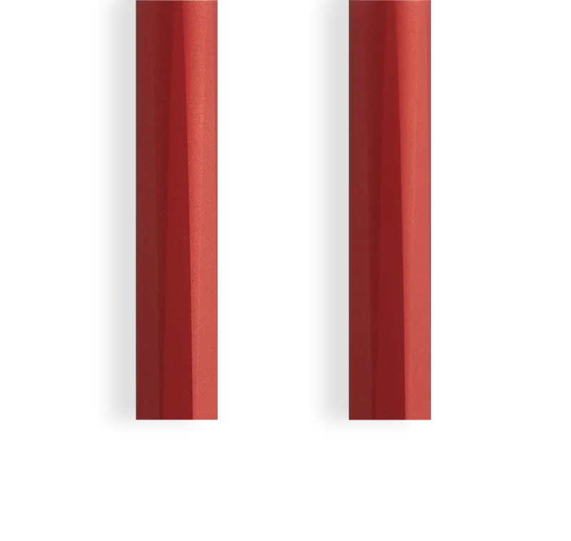 The Wren - Colour Block | LID COLOUR | Cranberry