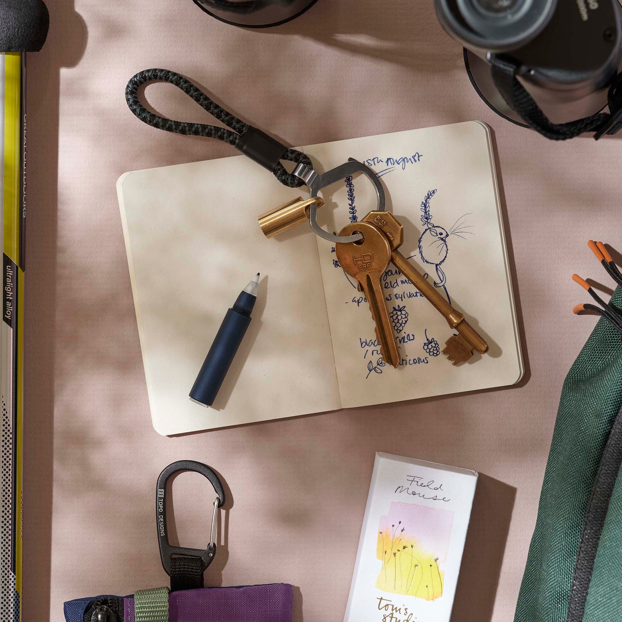 The Field Mouse – refillable travel pen