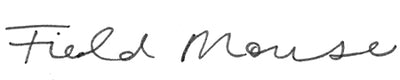 The Field Mouse (Metals) – refillable travel pen