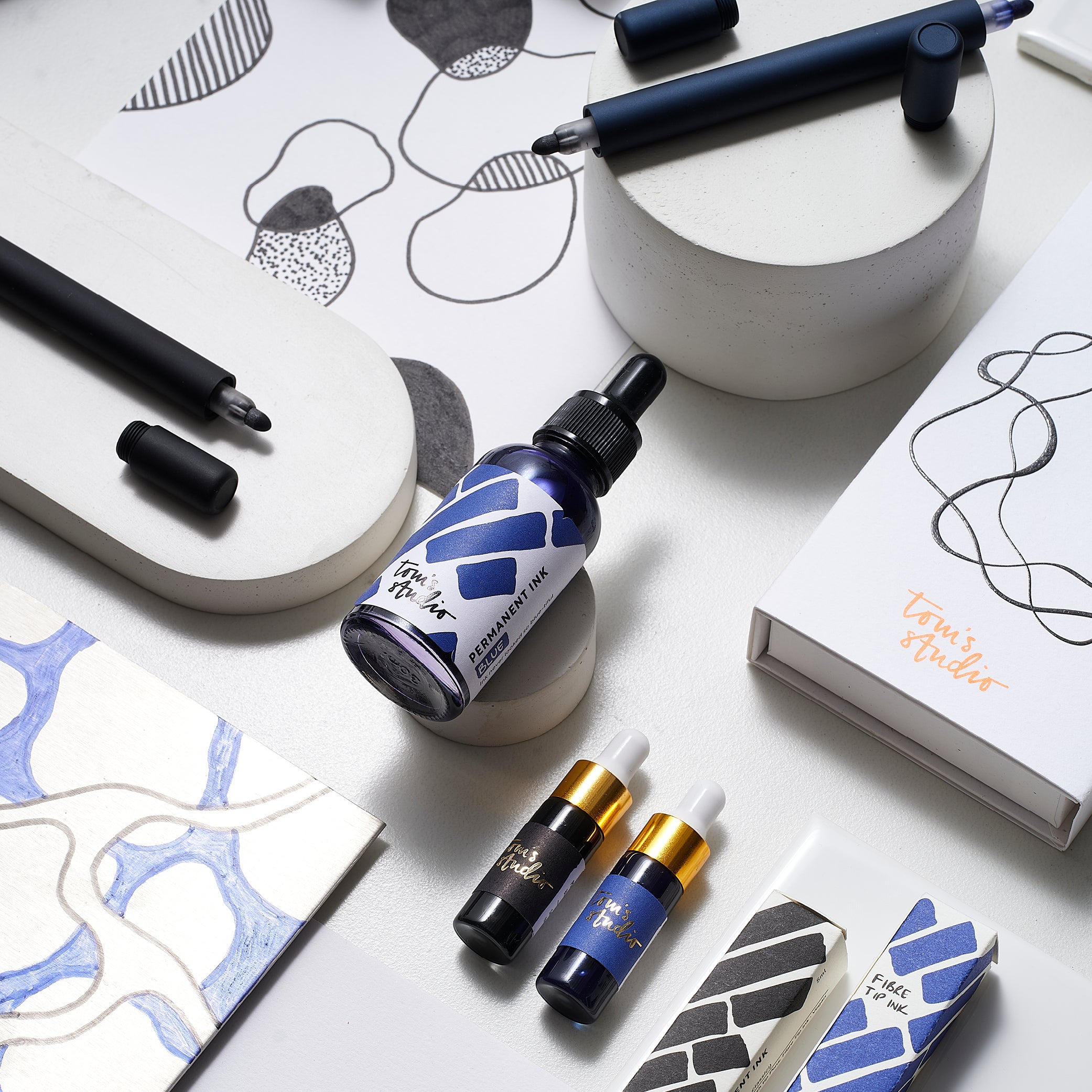 Permanent Marker Ink Refills | Water-Based Permanent Ink | Tom’s Studio ...