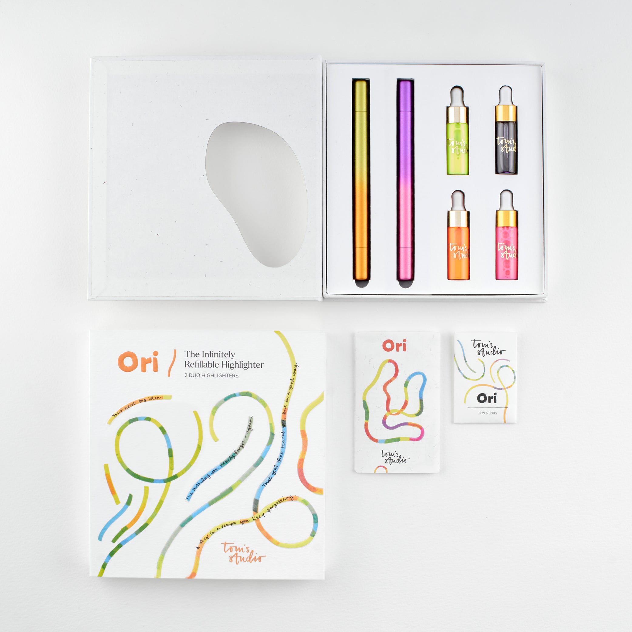 Ori Highlighter Set (2 Pen) – Tom's Studio