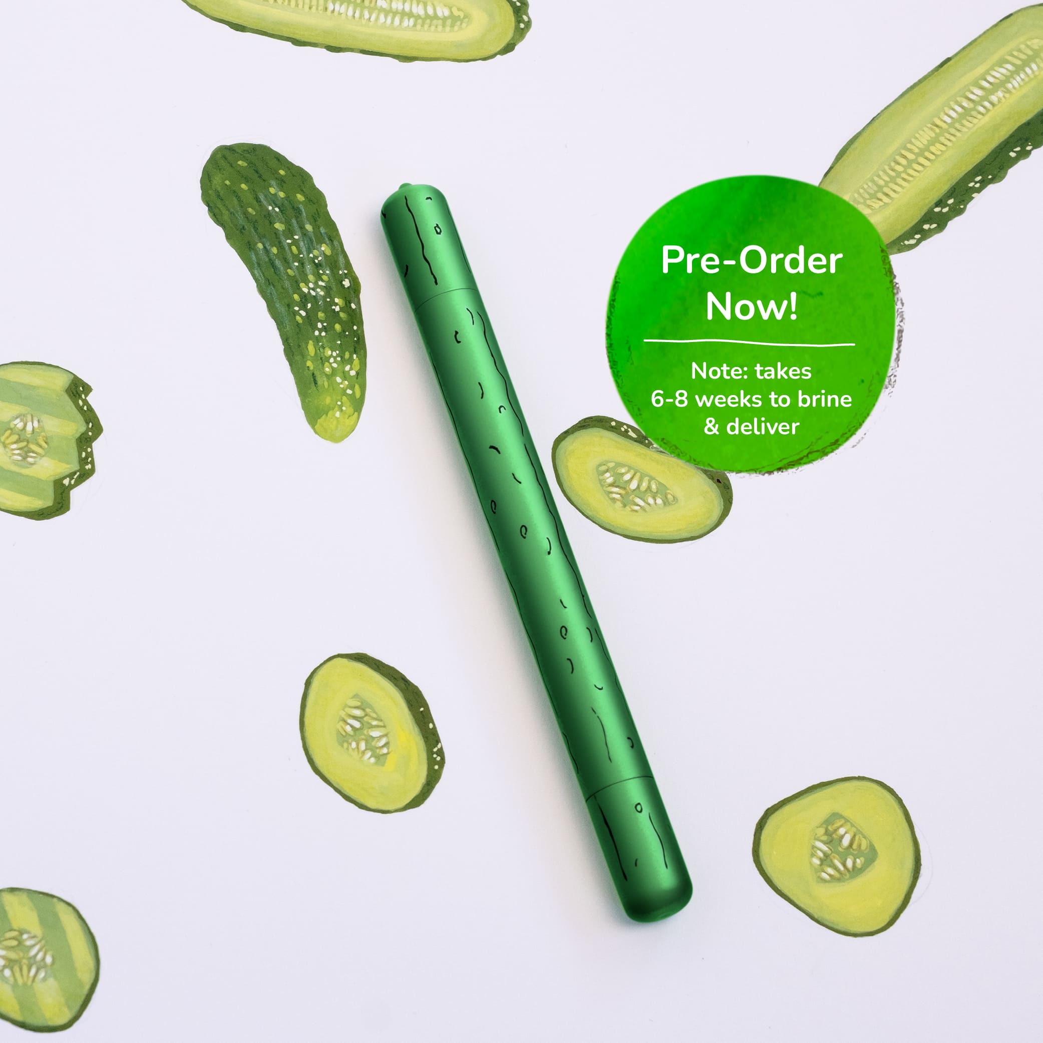 Pickle Pen Special Edition | Refillable Ori Marker by Tom's Studio