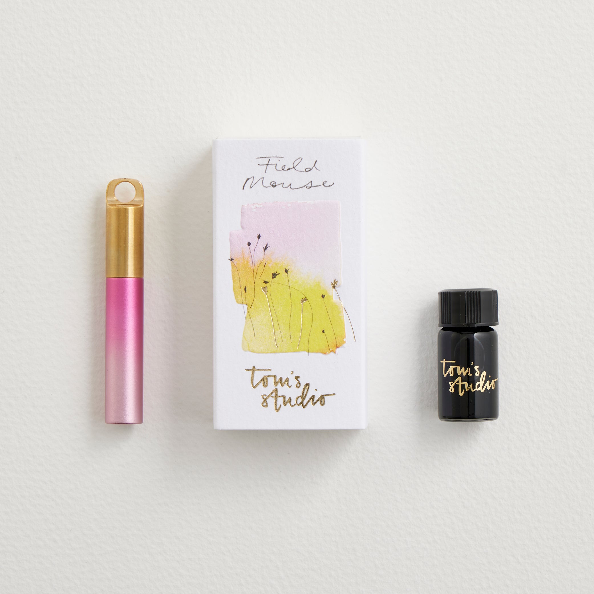 Sakura Field Mouse Pen | Refillable Keyring Pen by Tom's Studio