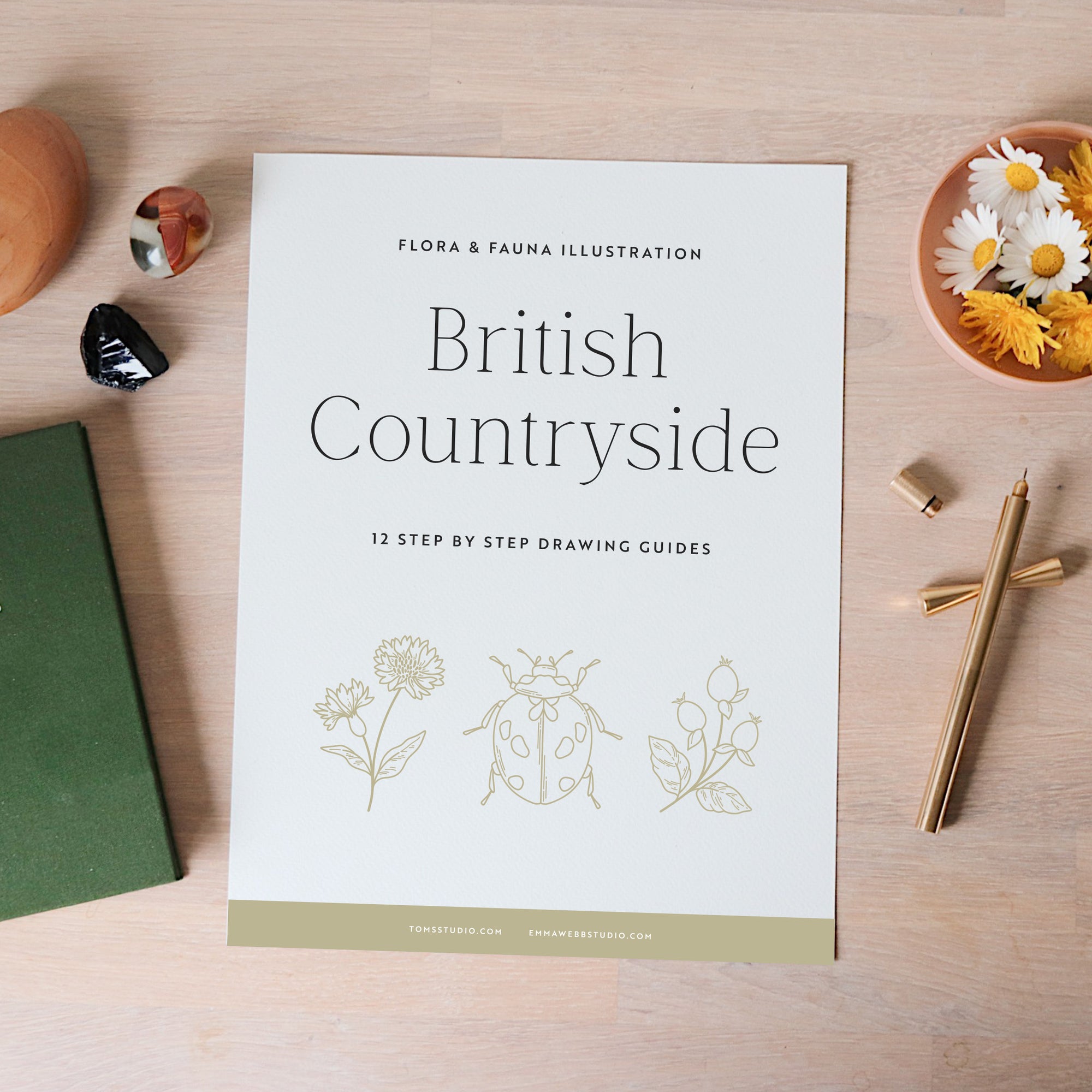 British Countryside Drawing Guide