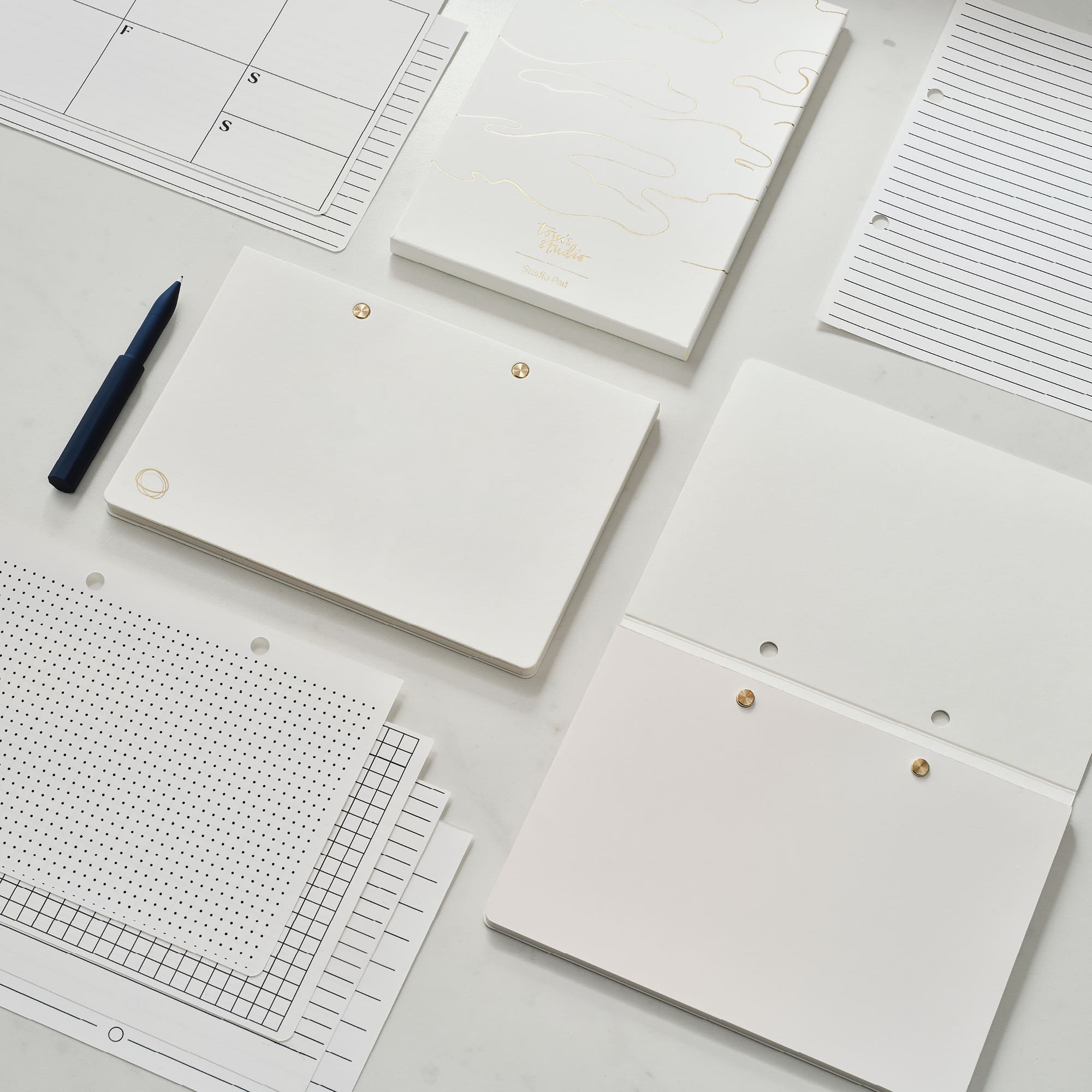 The Studio Pad – Refillable, Customisable Organiser Notebook – Tom's Studio