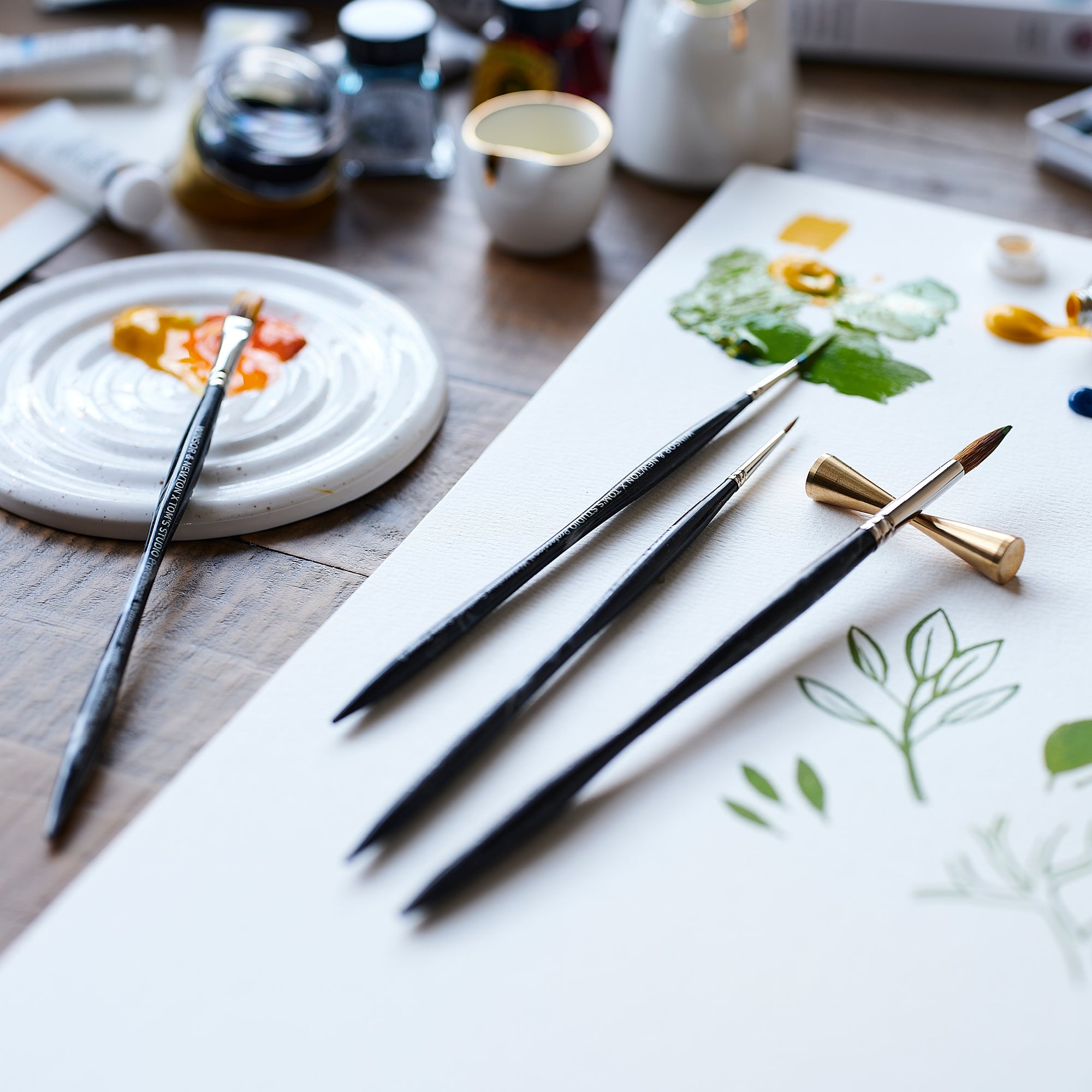 Re-Crafted: Tom's Studio x Winsor &amp; Newton Paintbrushes