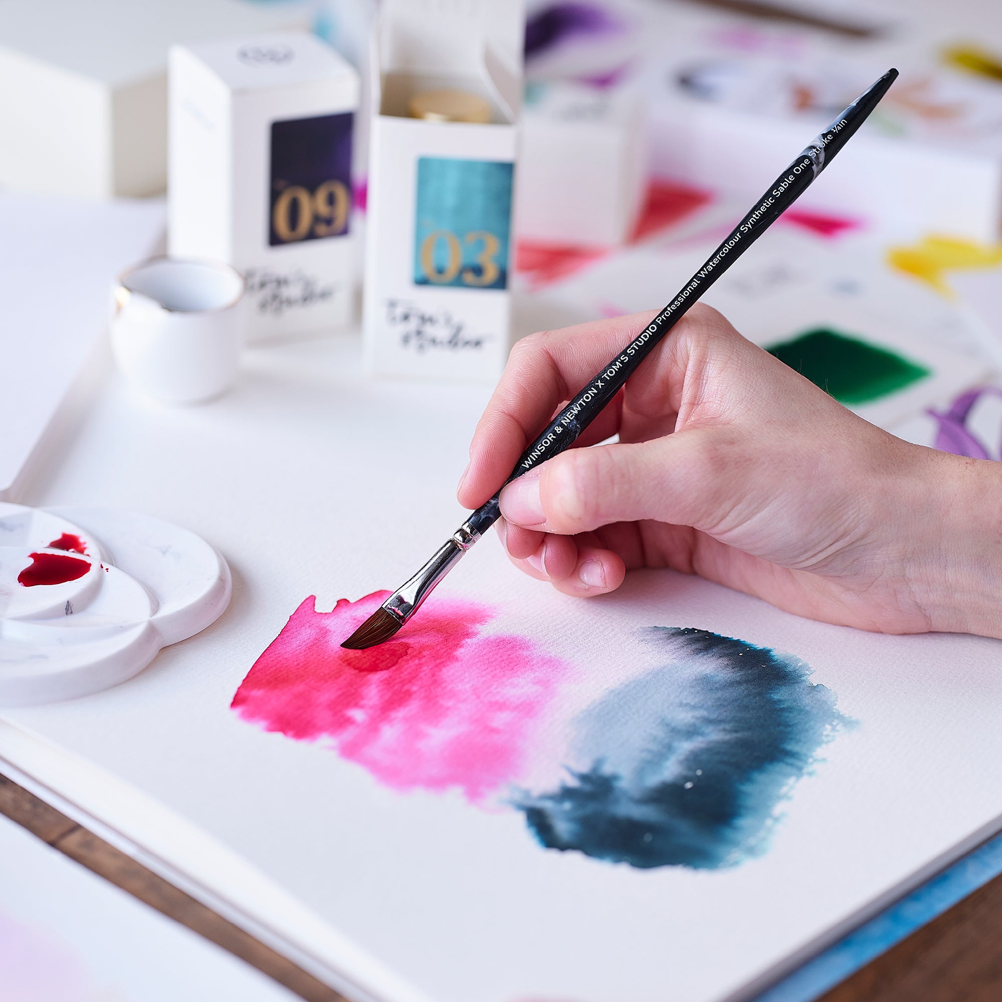 Re-Crafted: Tom's Studio x Winsor &amp; Newton Paintbrushes
