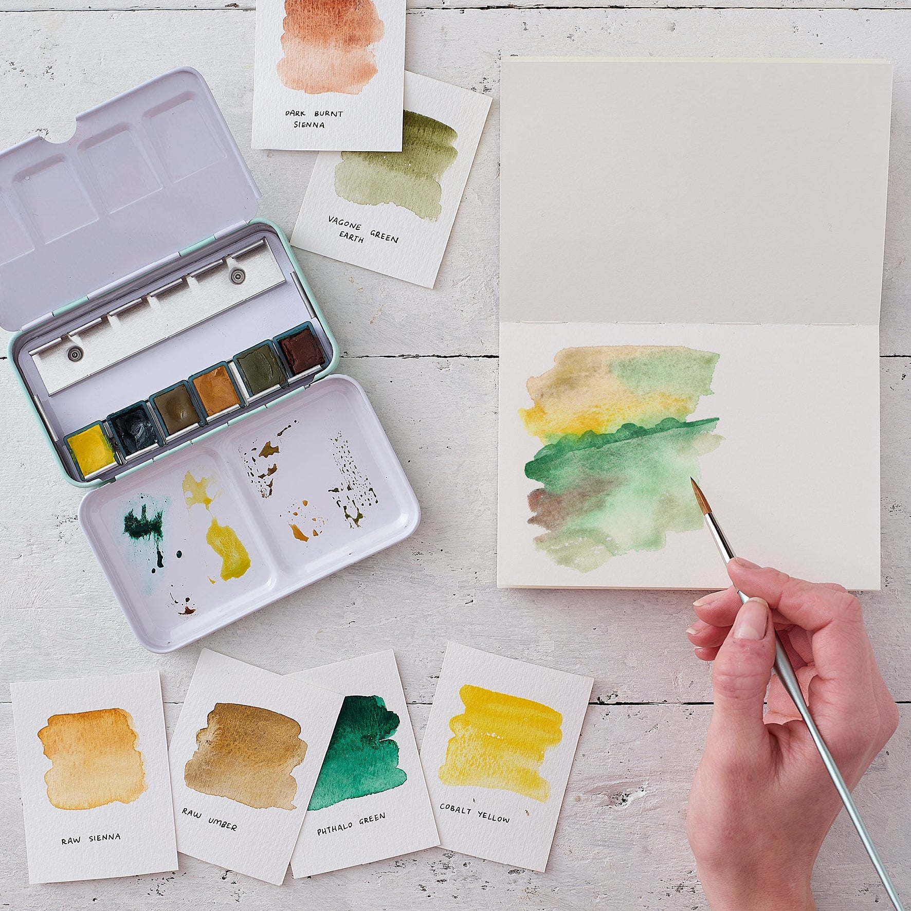Landscape Watercolour Collection – Tom's Studio