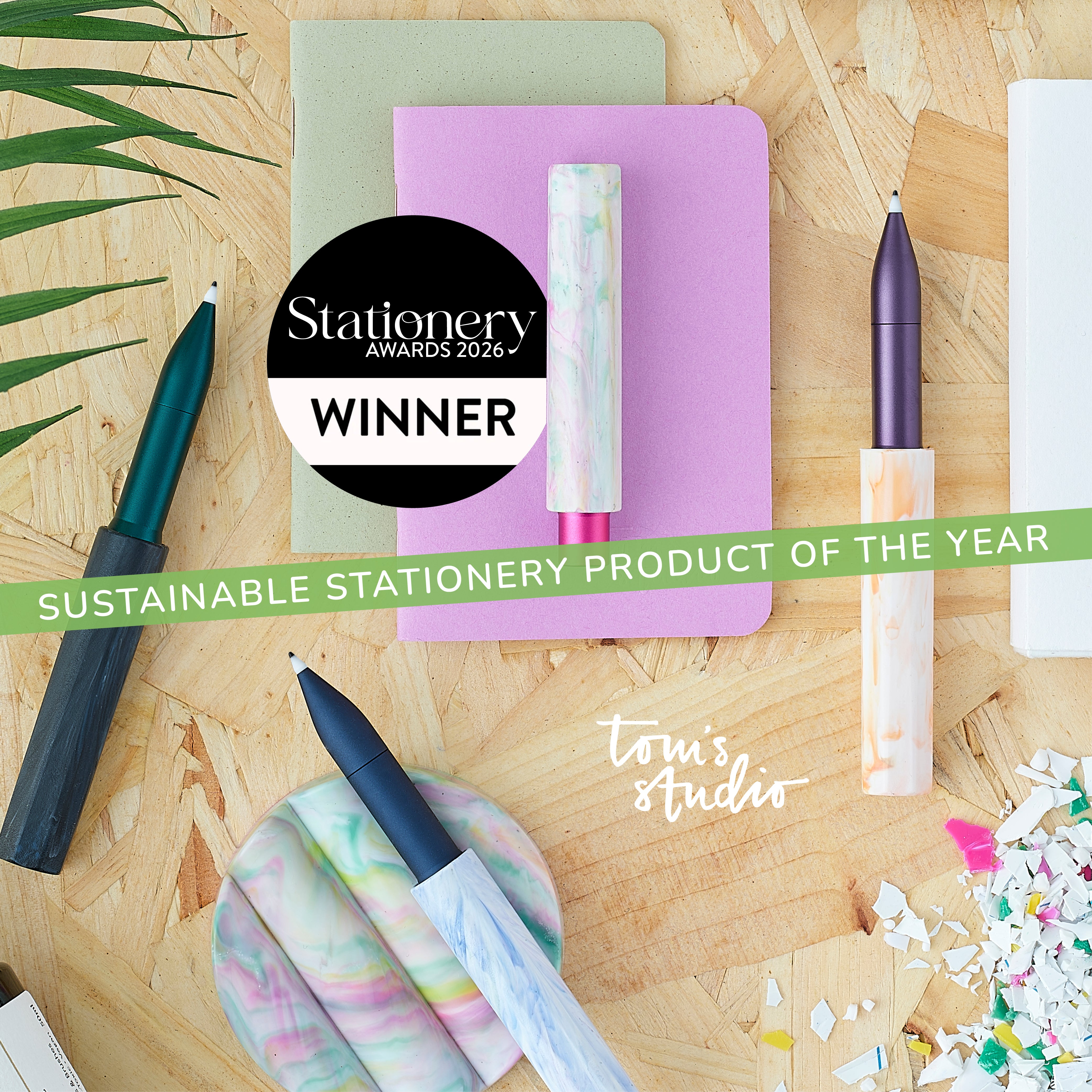 The Wren – Refillable Everyday Writing Pen Made from Disposable