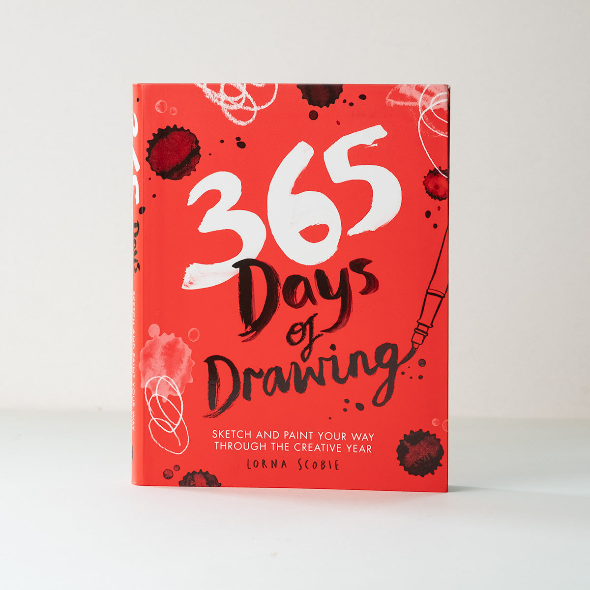 365 Days of Drawing, by Lorna Scobie - sketch and paint your way through the creative year