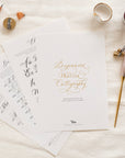 Digital Guide: Beginner's Modern Calligraphy