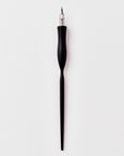 Flourish calligraphy pen with straight nib setting in Black