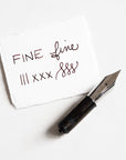 Fine fountain pen nib (stainless steel)