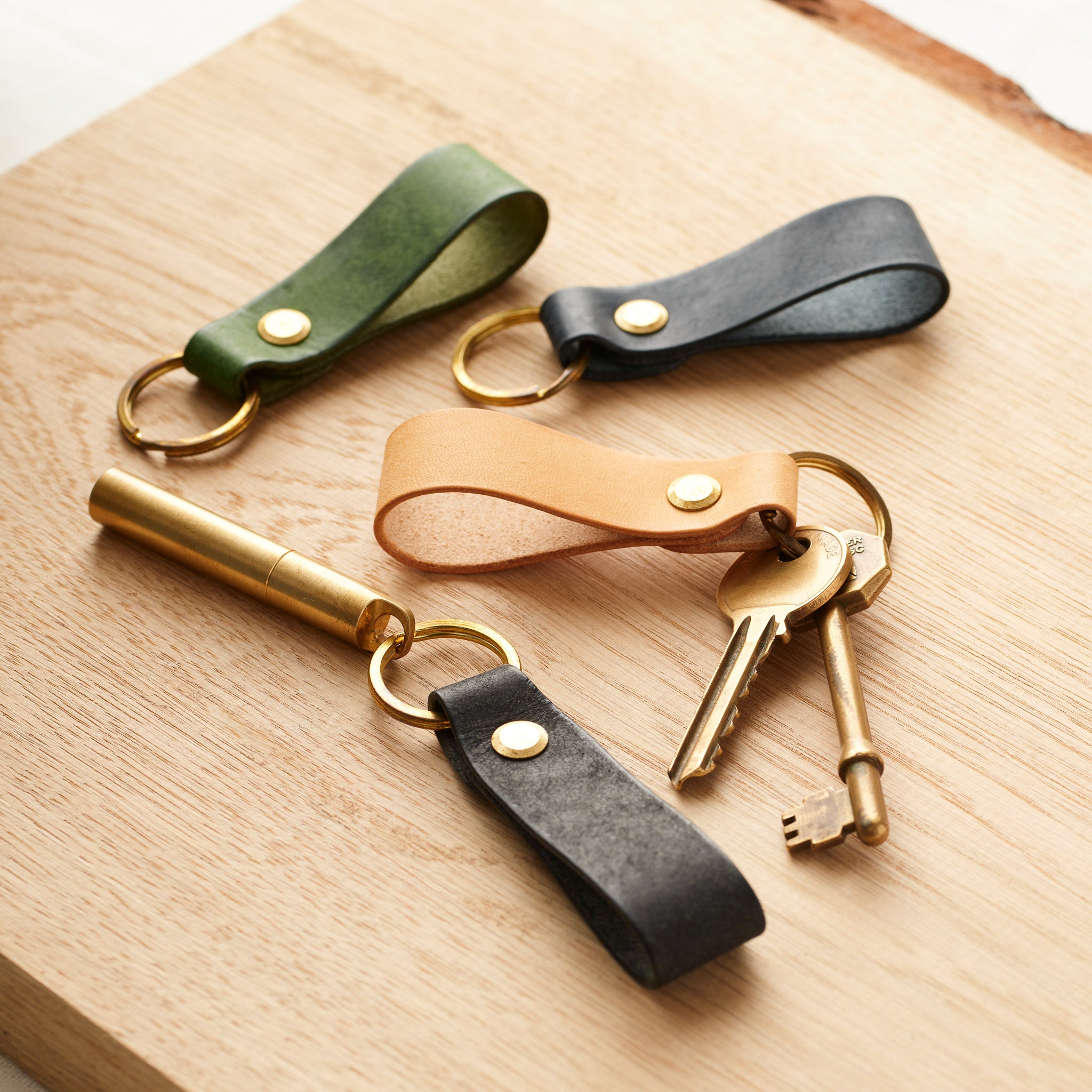 Leather Key Fob – Tom's Studio