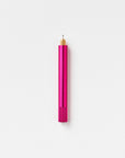 The Lumos Mini Refillable Pen in Raspberry on white background