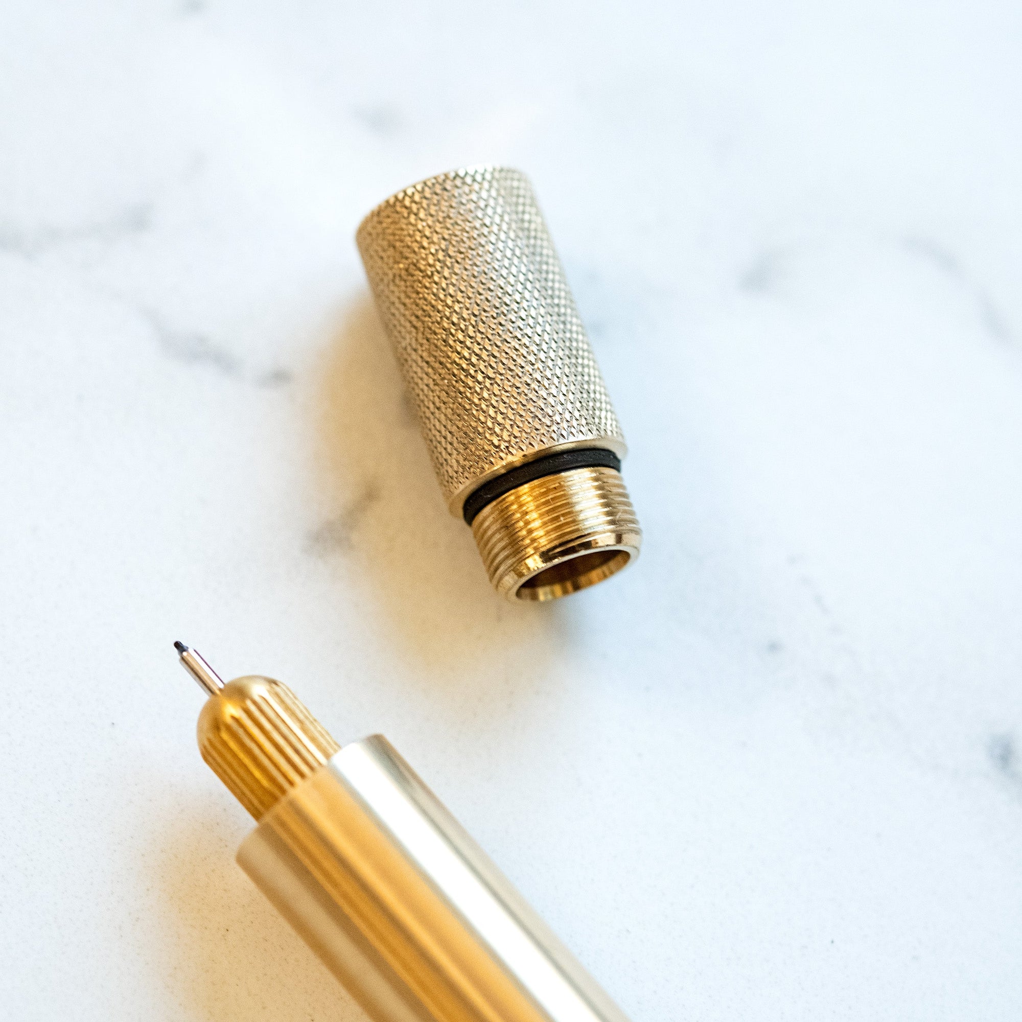 Brass Lumos Mini Refillable Fineliner - Special Edition Brass Lumos Mini Refillable Fineliner - Special Edition