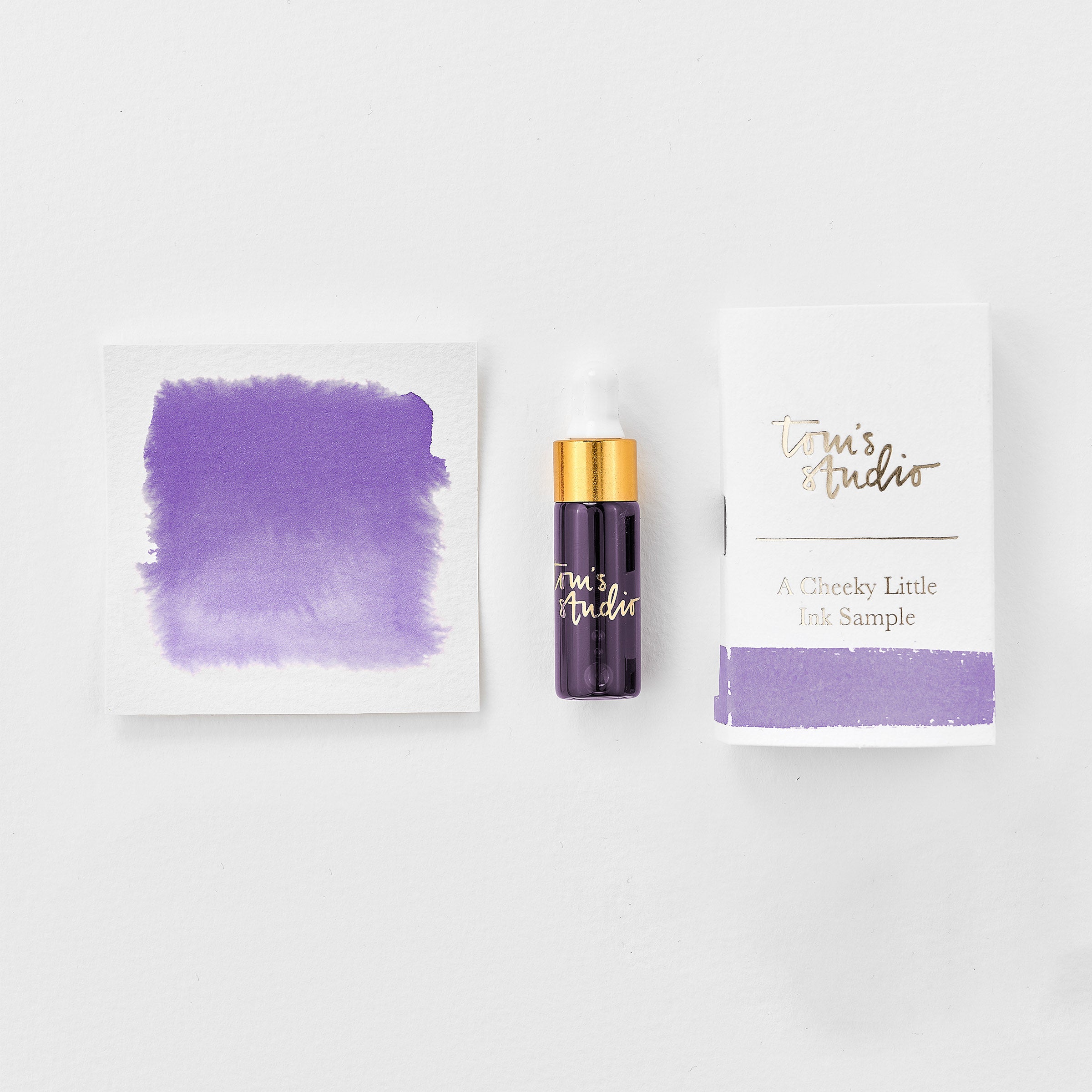 Mini Fountain Pen Ink – 22 Lavender (5ml Sample) – Tom's Studio