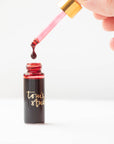 Tom's Studio Strawberry Jam Mini Fountain Pen Ink – showing the pipette built into the lid for easy application