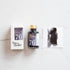 Tom's Studio Stellar Shimmer Fountain Pen Ink – featuring the packaging, bottle and a swatch on paper