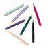 The Studio Fountain Pen in a range of colours, all fitted with a different fountain pen nib